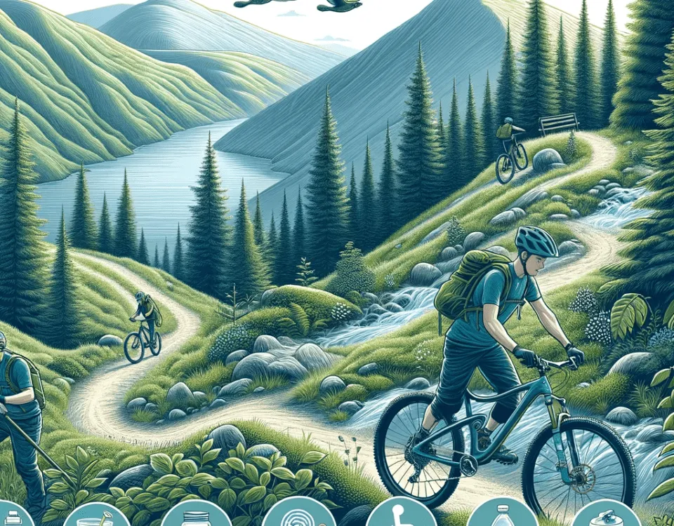 being eco friendly while biking