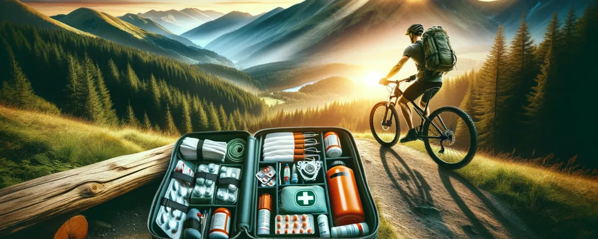 Mountain bike first aid kit